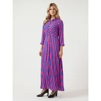 Y.A.S Hemdblusenkleid YASSAVANNA LONG SHIRT DRESS Viskose, loose fit