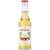 MONIN Getränke-Sirup, Monin Haselnuss Sirup ideal fuer Kaffee oder Milkshakes fein 250 ml