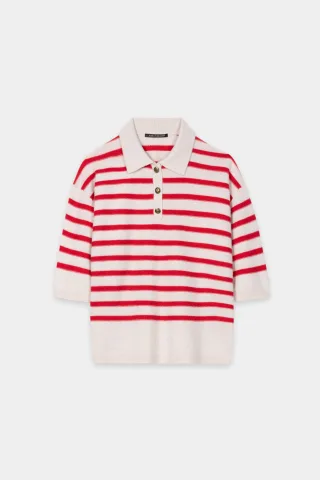 Luisa Cerano - Pullover Weiblich cherry red - Gr. - 40