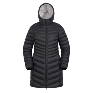 Mountain Warehouse Damen/Damen Florence Kunstfell gefüttert gepolsterte Jacke (Schwarz)