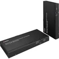 70m Cat.6 HDMI 4K60, Audio, IR & RS-232 HDBaseT Extender mit ARC, HDMI Verlängerung schwarz