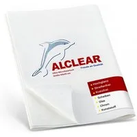 ALCLEAR 950002 Ultra-Microfaser Fenstertuch streifenfrei 60x45 cm Mikrofasertuch (70% Polyester, 30% Polyamid, 45x60 cm)