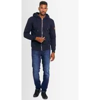 Alessandro Salvarini Sweatjacke ASGeenio mit hohem Kragen