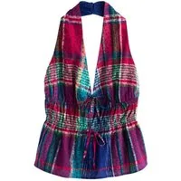Next Blusentop Neckholder-Oberteil mit Bindefront (1-tlg)