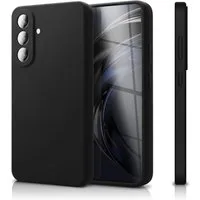Nalia Smartphone-Hülle Samsung Galaxy A57, PHOENIX Case - Liquid Silikon, Mikrofaser & Kameraschutz
