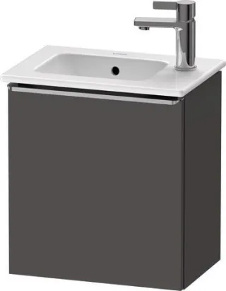 Duravit D-Neo Waschtischunterbau wandhängend Graphit Matt 410x274x440 mm - DE4259L70490000 DE4259L70490000