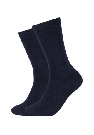 s.Oliver Red Label - Unisex Bio-Socken blau - Gr. - 43/46