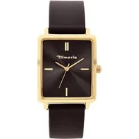 Tamaris Quarzuhr TT-0219-PQ, Armbanduhr, Damenuhr, Silikonarmband, analog