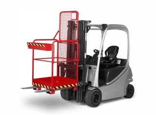 RR Arbeitskorb Typ RAK-ONE, RAL 3000 Feuerrot