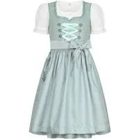 Nübler Dirndl Kinderdirndl Gabrina in Grün von Nübler - Rocklänge knielang