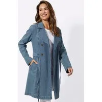 Sieh an! Langmantel Jeans-Mantel