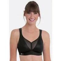Anita Active Sport-BH Air Control Deltapad doppellagige Cups, gepolsterte Träger, mit Print, feminin, weich
