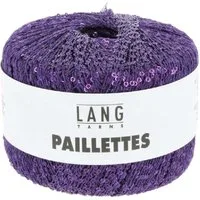 LANG YARNS PAILLETTES Häkelwolle, 112 m (25 Gramm), glänzendes Effektgarn mit Pailletten von Lang Yarns