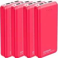 OUTMARK SWIFTER 20.000mah, 2x USB-A Ausgang, 1x USB-C Ladeeingang Akku Powerbank 20000 mAh, Fast Charge 2 x 2,4A