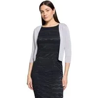 Vera Mont Strickjacke Damen ohne Verschluss (1-tlg) Glitzer