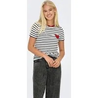 ONLY Kurzarmshirt ONLHEART LIFE S/S TEE JRS NOOS
