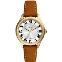 Fossil Quarzuhr GILMORE ES5397, Armbanduhr, Damenuhr, Lederarmband, analog, Tag