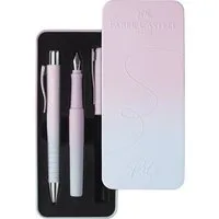Faber-Castell Kugelschreiber FABER-CASTELL Geschenkset Füller + Kugelschreiber Poly Ball Pen blushi