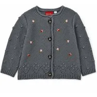 BONDI Strickjacke BONDI Baby Mädchen Strickjacke 86993, Dark Green