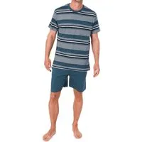Normann Pyjama Normann Herren Pyjama kurzarm Shorty - auch in Übergröße erhältlich