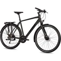 Airtracks Trekkingrad 28 Zoll Herren XXL Fahrrad Trekking Fahrrad TR.2880 Trekkingbike, 27 Gang, Kettenschaltung, (Shimano DEORE RD-M592 SGS), Schwarz Matt - Rahmenhöhen 55 cm & 60 cm » Modeljahr 2026