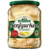 Spreewaldhof Gemüsekonserve, Spreewaldhof Original Spreewälder Senfgurken mit Senfkörnern 720ml