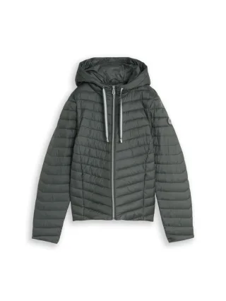 Tom Tailor - Leichte Steppjacke grün - Gr. - S