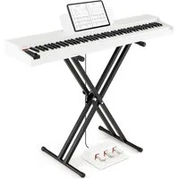 COSTWAY Home-Keyboard (1-St), digital E-Piano, elektronisches Klavier, 88 Tasten