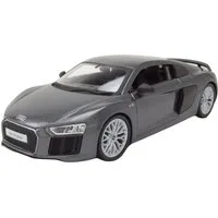 Maisto® Modellauto Audi R8 V10 Plus 2015 grau metallic, Maßstab 1:24