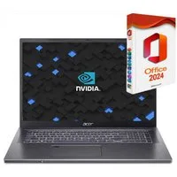 Acer Aspie A17-51, Intel Core i7-150U, Nvidia GeForce RTX 2050, Gaming-Notebook (44 cm/17.3 Zoll, Intel Core i7 150U, Nvidia GeForce RTX 2050, 16 GB, 500 GB SSD, Windows 11 Pro 64Bit + MS Office 2024, Beleuchtete Tastatur)