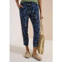 CECIL 7/8-Hose Style Chelsea Sommerhose, grafisches Muster, Elastikbund