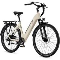 TTGO E-Bike Cityrad 26/28 Zoll, 80-120km, C2/C3, Elektrofahrrad für Damen und Herren, 7 Gang SHIMANO, Kettenschaltung, Heckmotor, 648 Wh, (für ca. 165–195cm, bis zu 125kg, 5 Stufen), Leicht nur 26kg, Farbdisplay, Pedelec mit Tiefeinsteiger-Rahmen