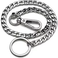 Ware aus aller Welt Hosenkette Schlüsselkette Brieftasche Kette für Biker Trucker Punk Kette 42cm