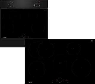 NEFF Backofen-Set N 30/N 70 "B1DCA0AK0" mit Teleskopauszug nachrüstbar