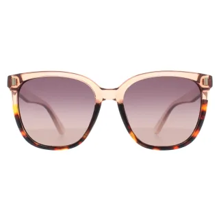 Montana Butterfly Womens Shiny Clear Pink Turtle Grey Pink Gradient Polarized MP190
