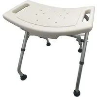 WENKO Badhocker WENKO Duschhocker Bad Hocker 120 kg Senioren Sitz Helfer Duschstuhl