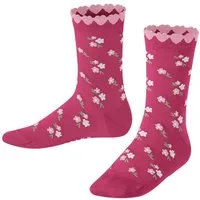FALKE Socken FALKE Ditsy Flowers Kinder (1-Paar) aus hautschmeichelnder Baumwolle