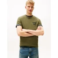 Tommy Jeans T-Shirt TJM ENTRY BILLS slim fit, Jersey, Rundhals