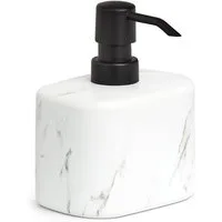 Zeller Present Seifenspender Seifenspender aus Keramik MARBLE, (einzeln)