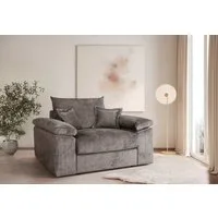 OTTO home XXL-Sessel Soft&Cosy, B: 151 cm - OTTO. Verlässliche Qualität., Mega-Sessel, Cord oder Chenille-Struktur,mit 2 Zierkissen