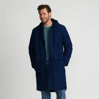 Stadionmantel SQUALL für Herren, Herren, size: regular, Schwarz, Nylon, by Lands' End