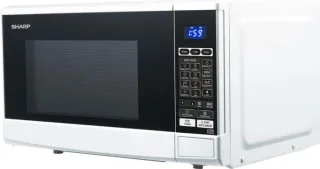 R670W, Mikrowelle weiß/schwarz