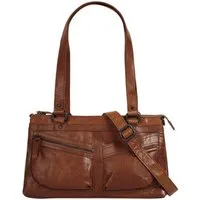 Spikes & Sparrow Henkeltasche, echt Leder