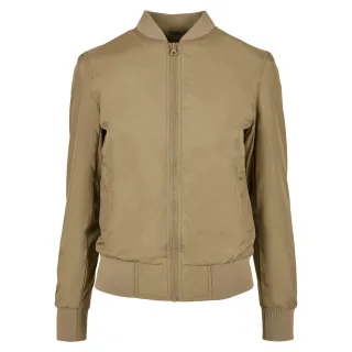 Urban Classics - Bomberjacke für Damen (Khaki-Braun)