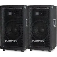 McGrey TP-8 DJ PA Passiv Box 20cm (8) Subwoofer, 2-Wege System, Holzgehäuse Lautsprecher (Nein, 150 W, Paar Passiv-Speaker mit Boxenflansch)