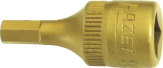 HAZET Schraubendreher-Steckschlüsseleinsatz(1/4 Zoll), Innen-Sechskant Profil - 8501-3