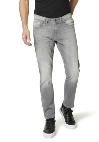 HERO by John Medoox 5-Pocket-Jeans "Portland Season Slim Straight Stretch" Straight Fit Casual Clean Wash Denim Jeans für Herren
