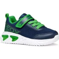 Geox J ASSISTER BOY Sneaker Klettschuh mit Blinkfunktion, Größenschablone zum Download