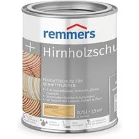 Remmers Holzschutzlasur Hirnholzschutz farblos 0,75 Liter, für Holz innen und außen, wasserabweisend elastisch überarbeitbar