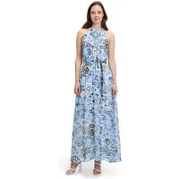 Betty&Co Chiffonkleid Damen ohne Arm Nahtführung
